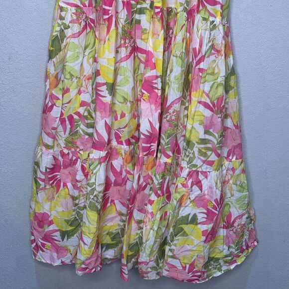 Roberta Roller Rabbit Maxi Dress Size Small Dakota Floral Tiered NEW $228 - Picture 9 of 11